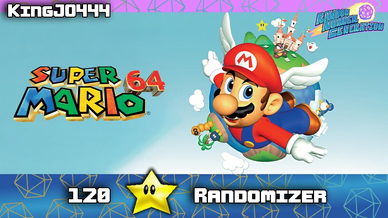 Super Mario 64 - Random Number Generation - GDQ Hotfix Speedruns