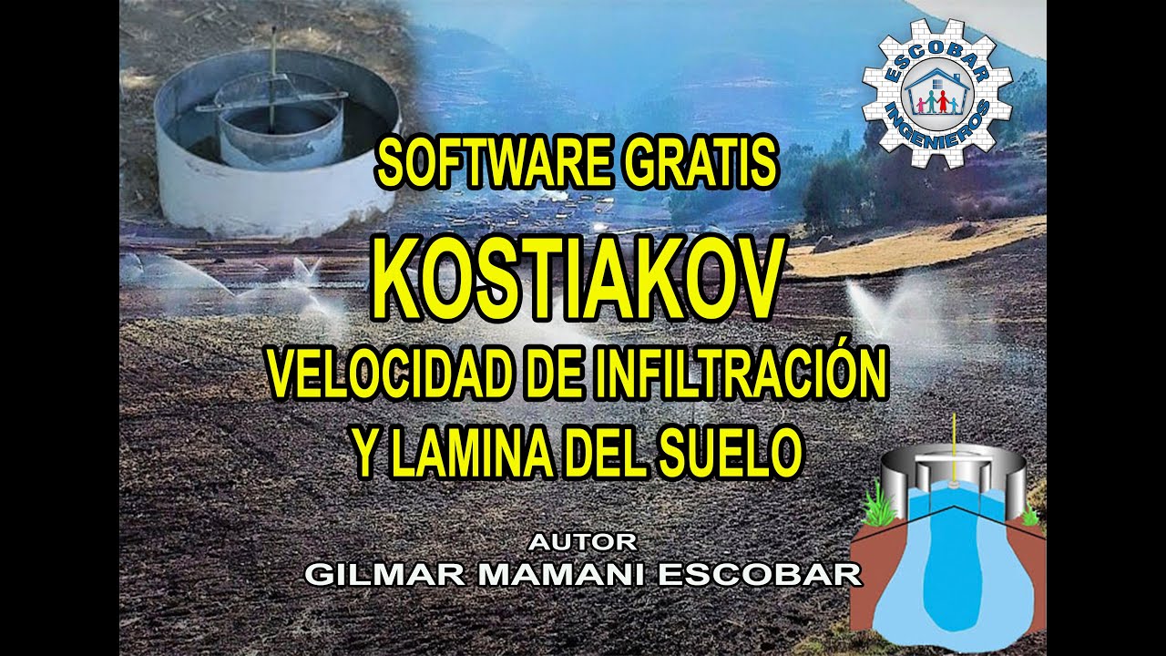 KOSTIAKOV_VELOCIDAD DE INFILTRACIÓN