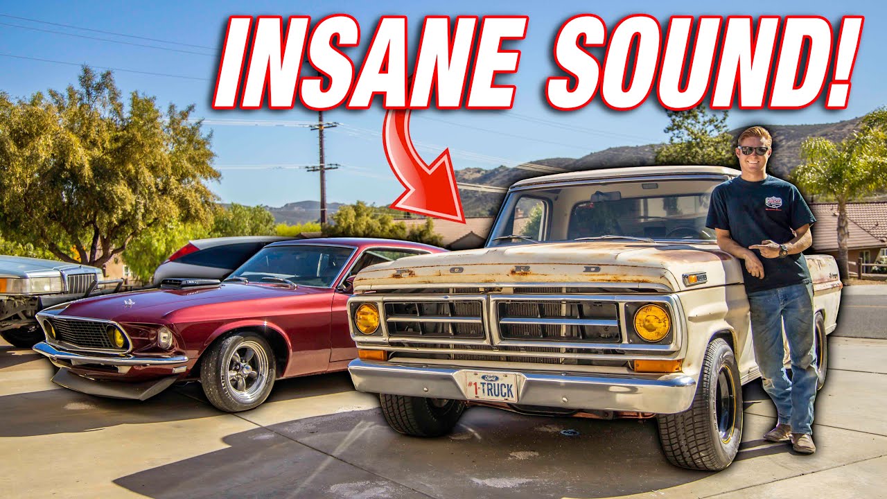 My F100's New Lightweight Flywheel Sounds INSANE! Mcleod Aluminum Flywheel and Clutch Install!