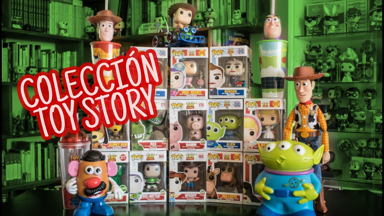 Especial TOY STORY - Mi colección Funko Pop! + Woody animatrónico y otros objetos coleccionables
