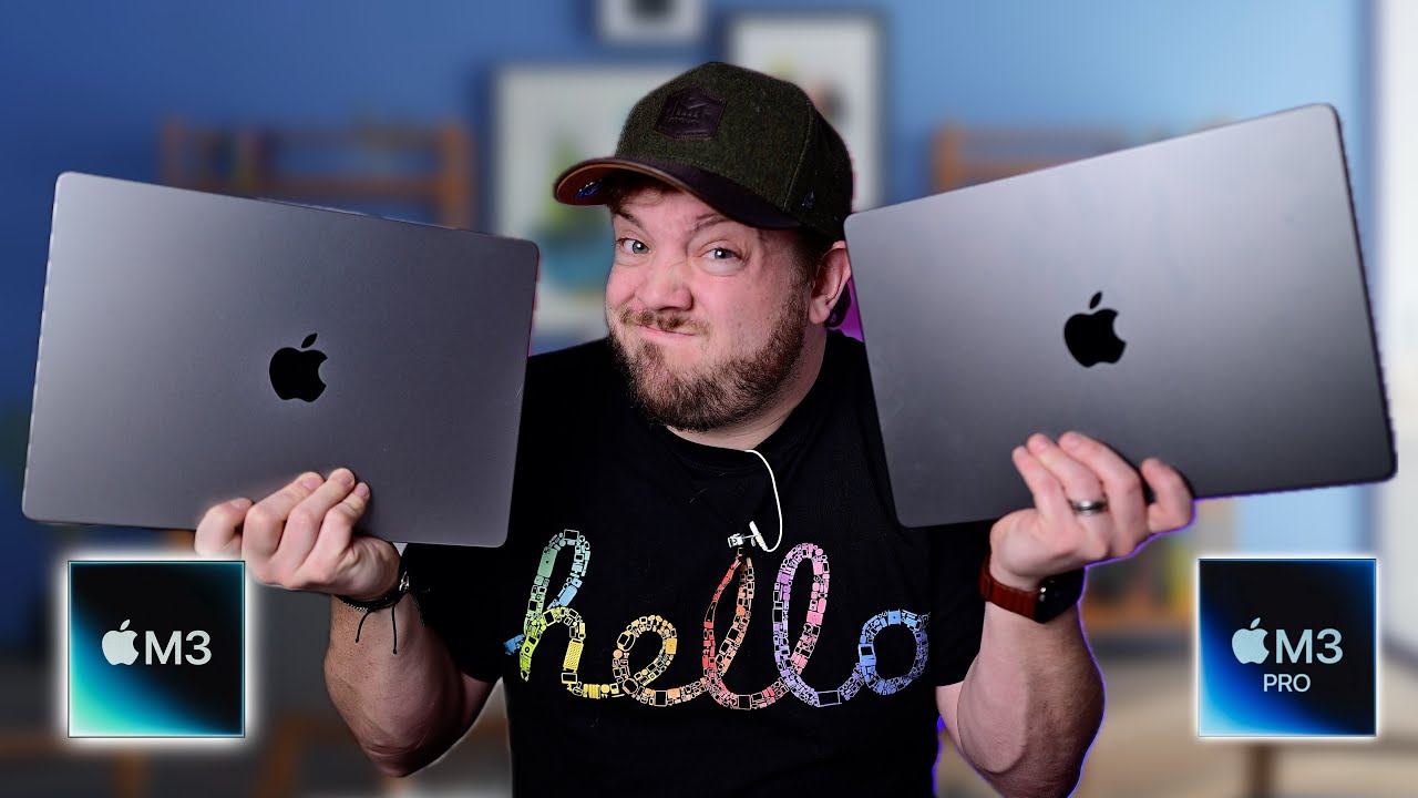 M3 против M3 Pro 14-дюймовый MacBook Pro (конец 2023 г.)! В чем разница и какой выбрать?!