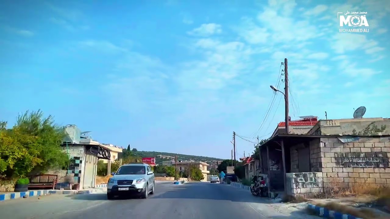 مروراً بقرية القنية بريف مدينة جسر الشغور