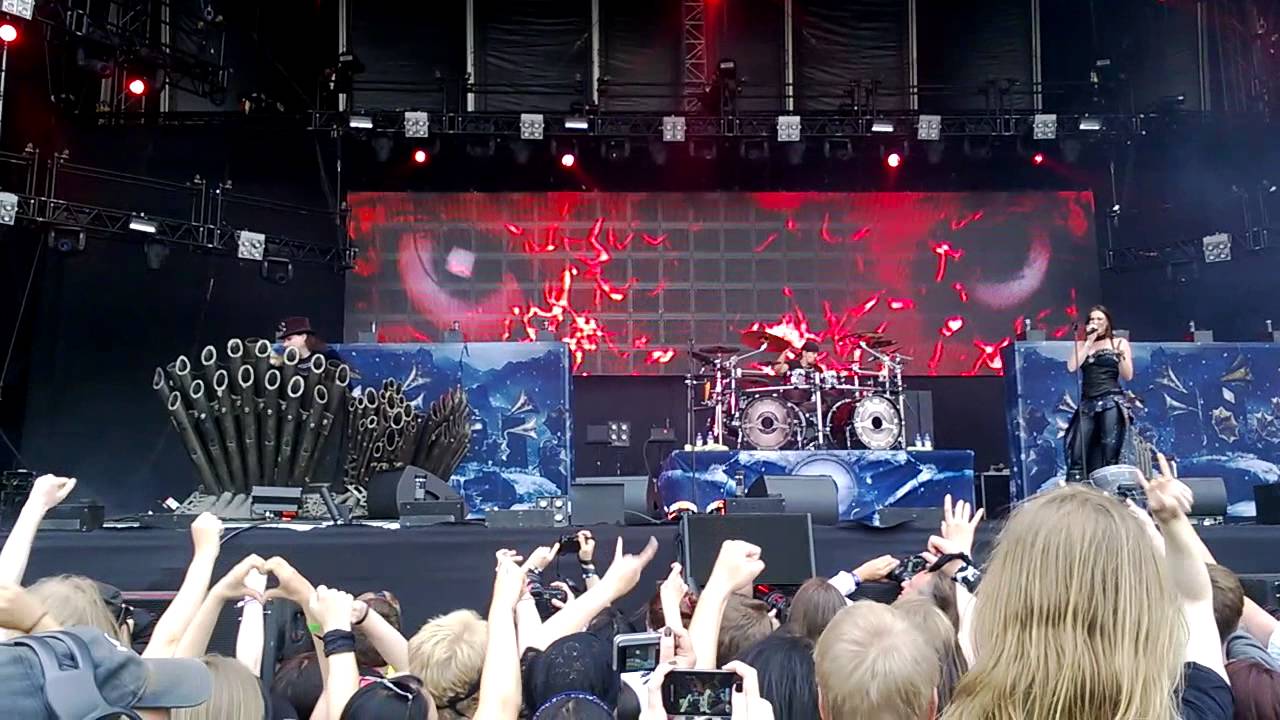 Nightwish - Intro + First three songs @ Tuska Open Air 2013.