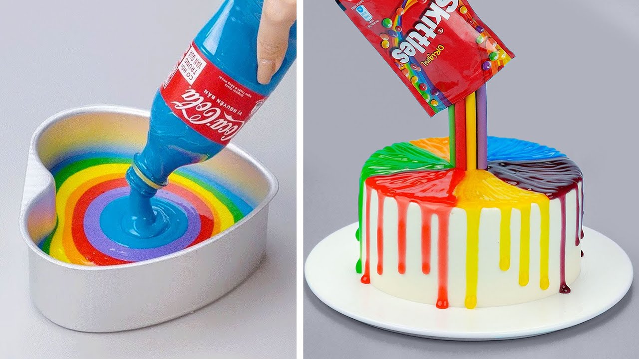 Discover the Colorful World Of Desserts | 10+ Perfect Rainbow Cake Tutorials