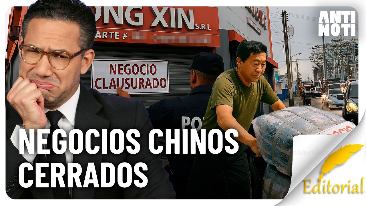 NEGOCIOS CHINOS CERRADOS ¿A QUIÉN AFECTA MÁS? | Antinoti