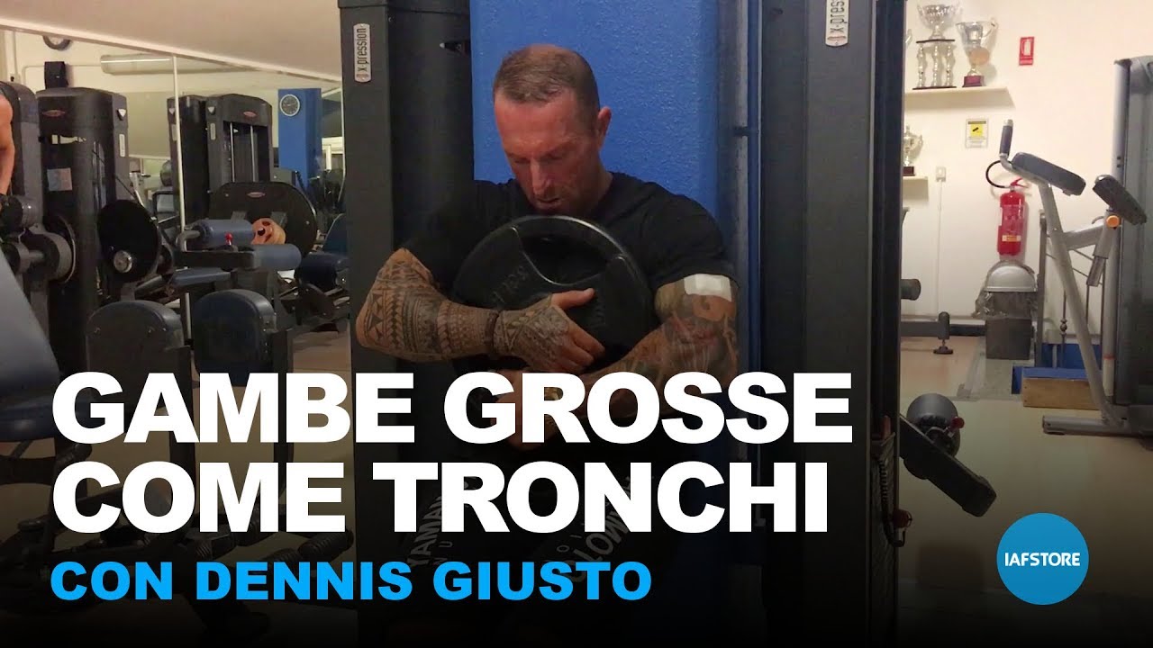 Gambe grosse come tronchi: mix allenamento con macchine e isometrico