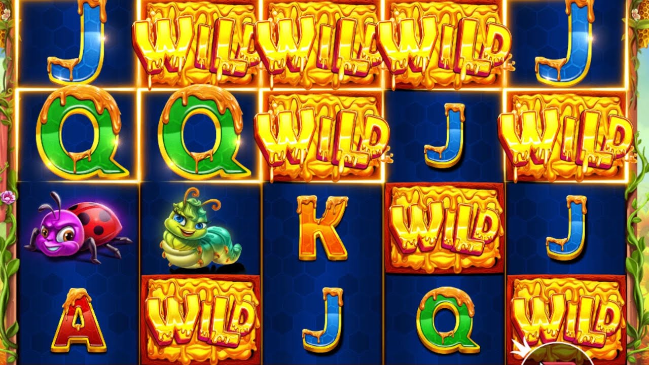 3 BUZZING WILDS SLOT BIG WIN