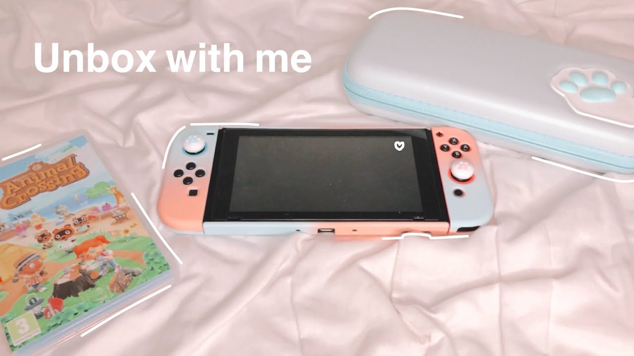 Unboxing: Nintendo Switch + accessories 🎮