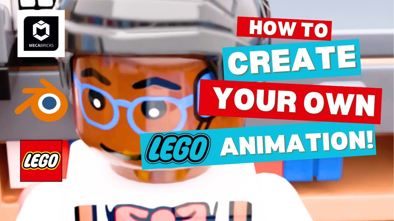Your First Lego Animation: Blender and Mecabricks. Pt1