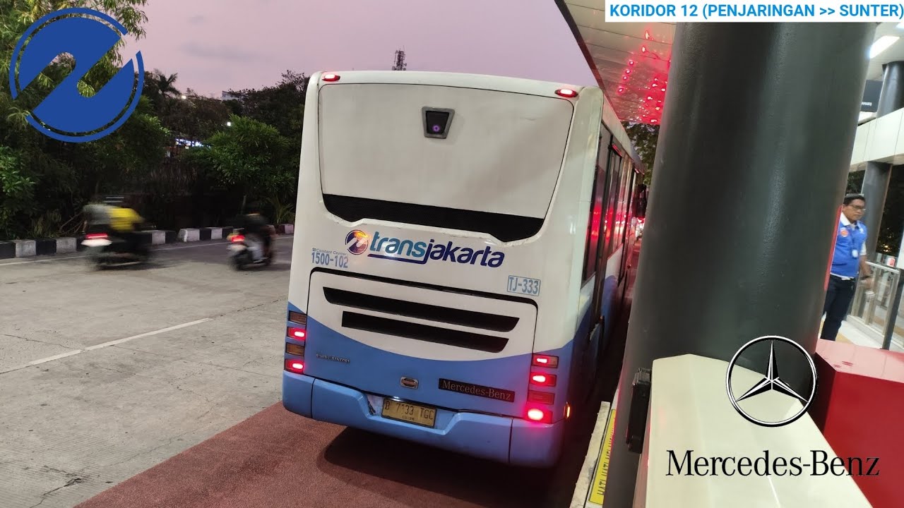 KEDUA KALINYA SAYA NAIK BUS TJ-333, TAPI DI KORIDOR 12. GIMANA RASANYA❓