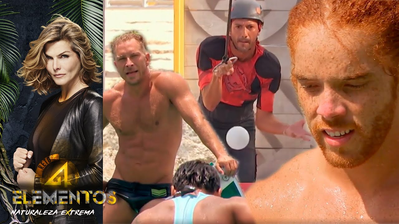 &iexcl;Se invierten los papeles en la competencia! | Episodio 18 | Reto 4 Elementos