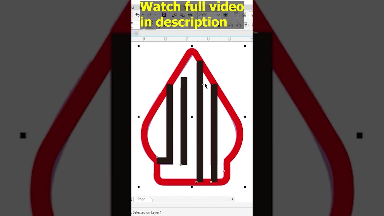 Logo Halal Proporsional & Marking Fiber #coreldraw #tutorial #tricks #tipsandtricks #cara #design