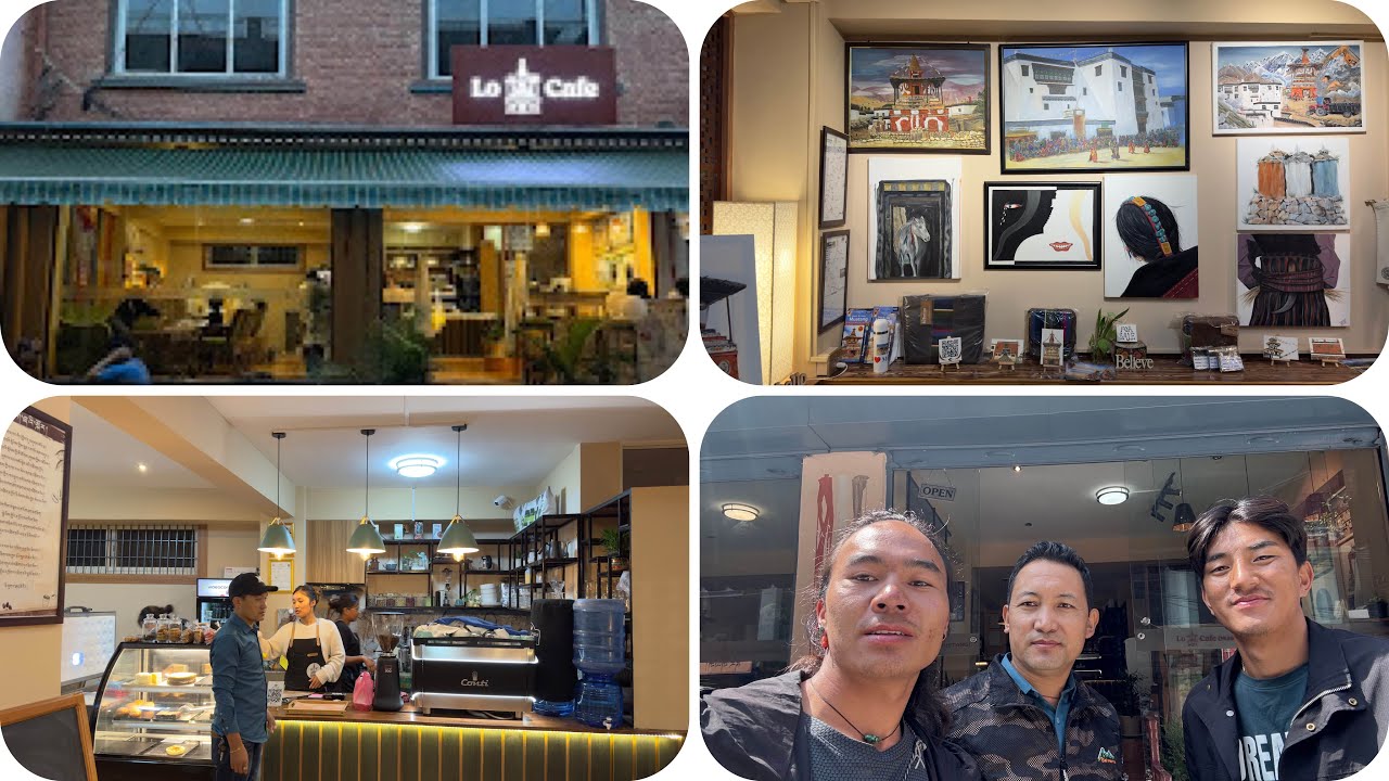 Visiting LO CAFE ￼( Kathmandu ) ￼￼#kungapaldengrg