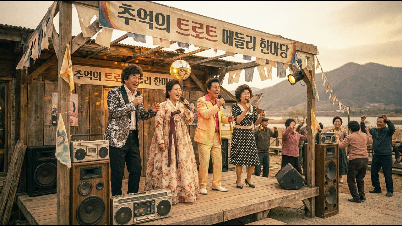 그 시절에 듣던 추억의 트로트 메들리 60분, 새로 만든 노래로만 채웠어요