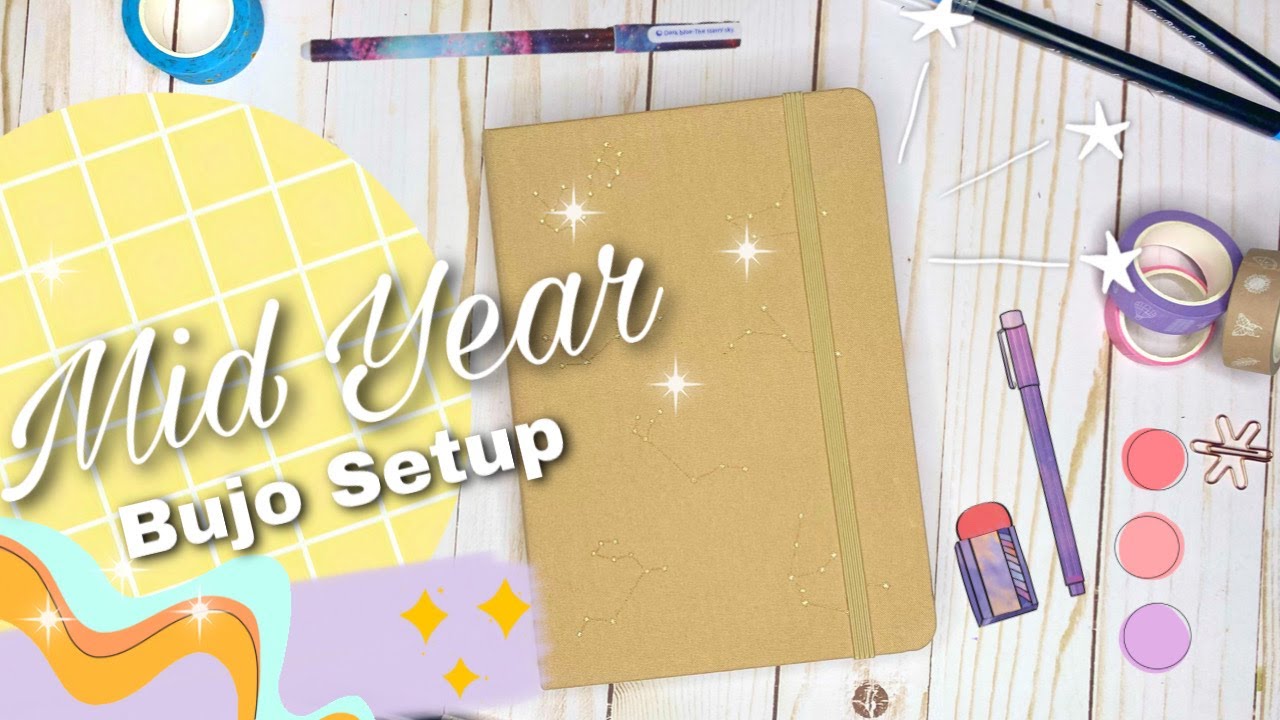 MID YEAR Bullet Journal Setup | 2021
