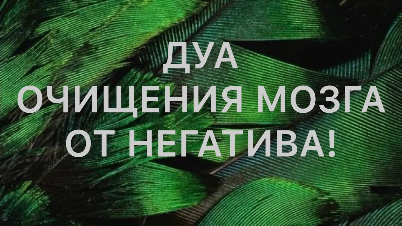 ДУА- ОЧИЩЕНИЯ МОЗГА- ОТ НЕГАТИВА!✅ПОДПИСИВАЙТЕСЬ✅