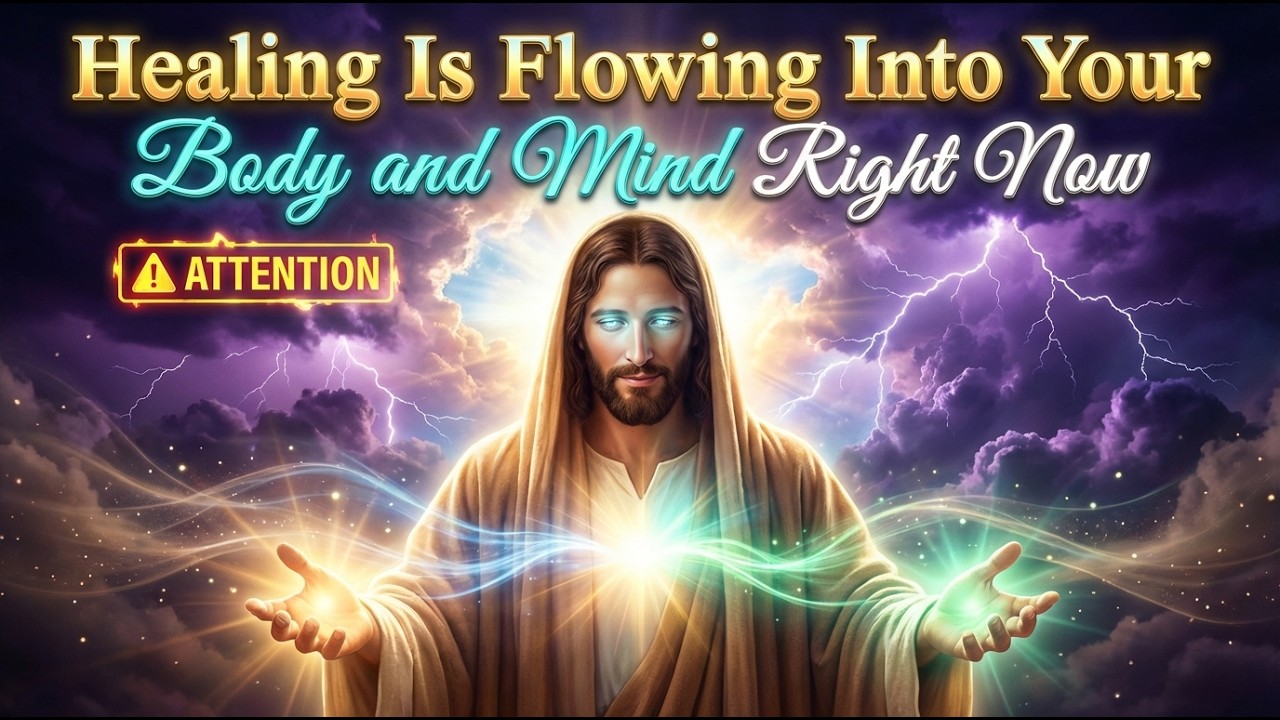 God Says: Healing Is Flowing Into Your Body and Mind Right Now | God Always | God First | Just God