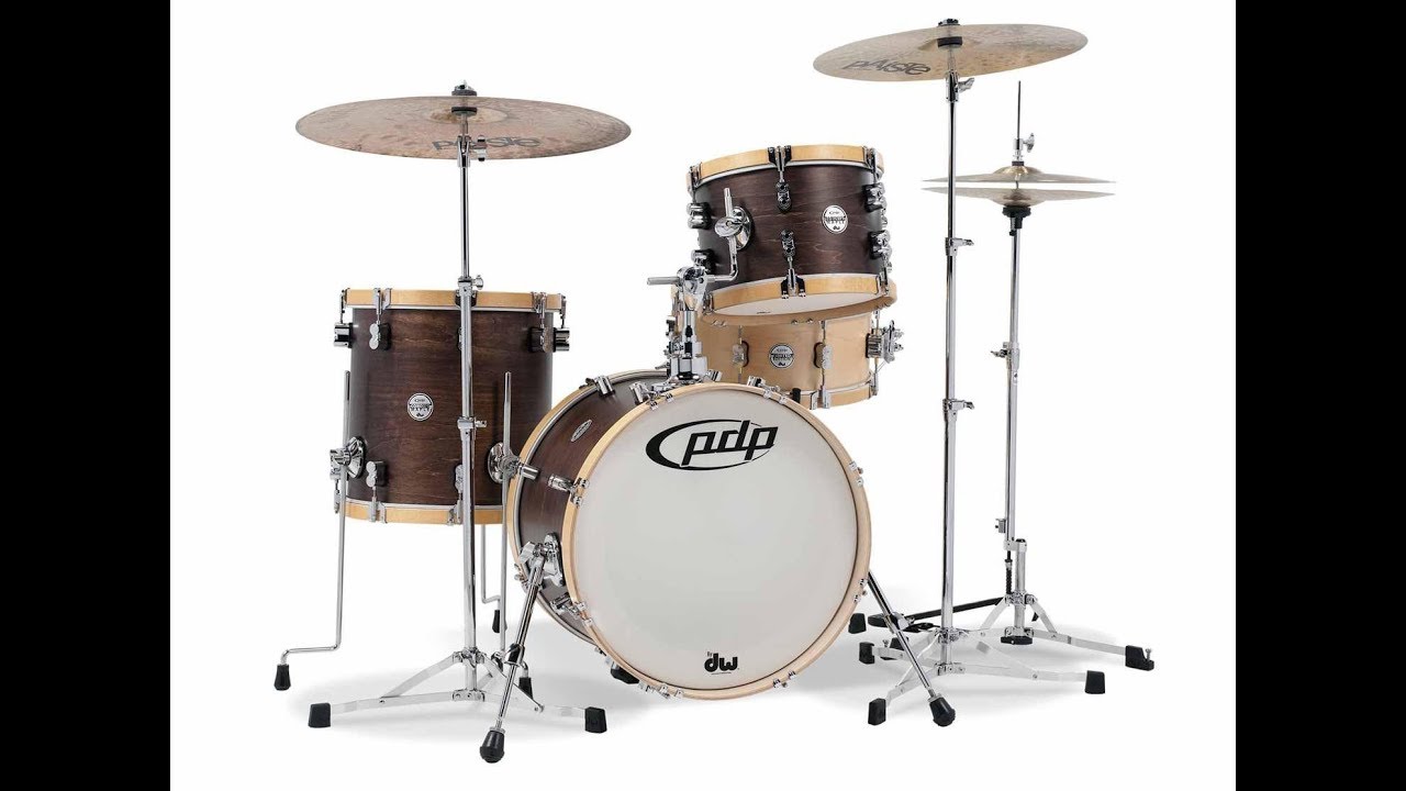 Test n°12 DW/PDP -- Concept serie Classic WoodHoop BeBop Kit