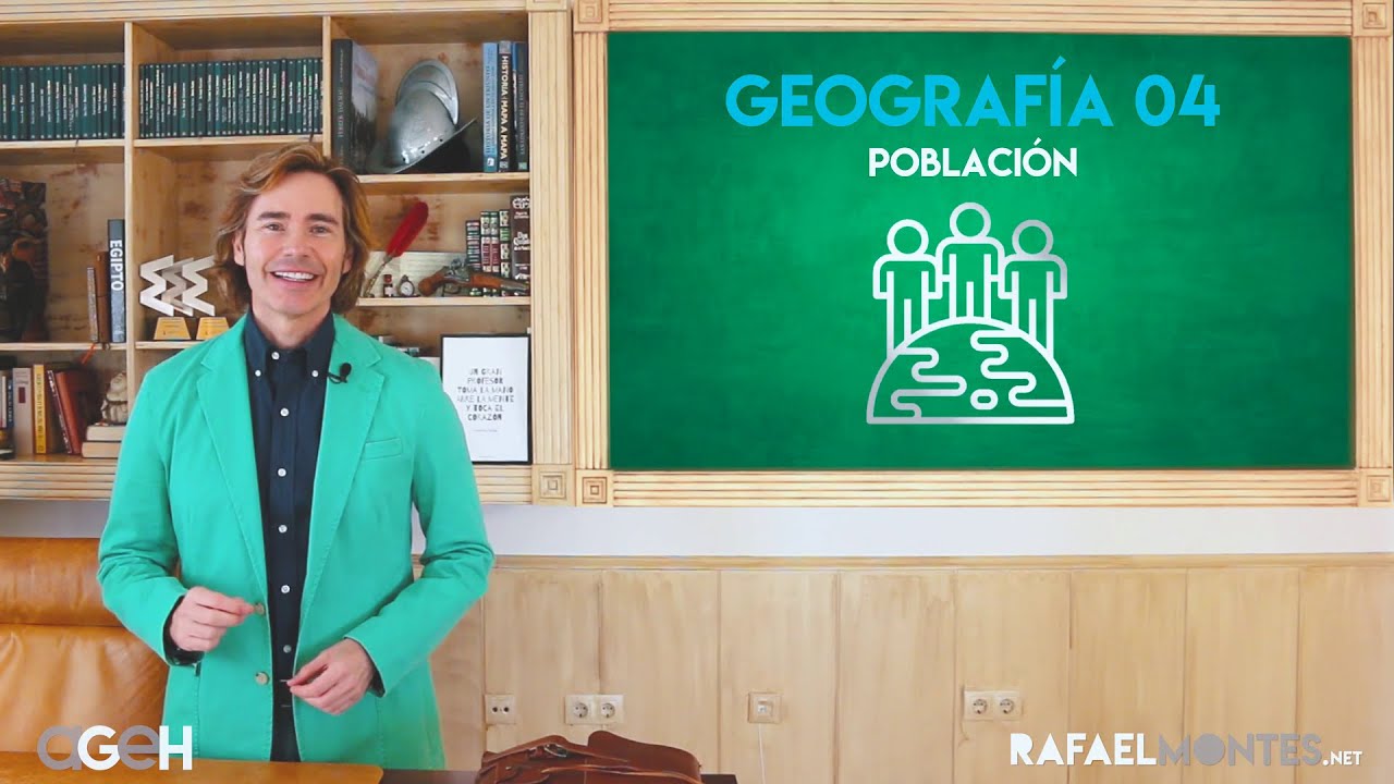 👪 Geografía 04: población (teaser) - Rafael Montes