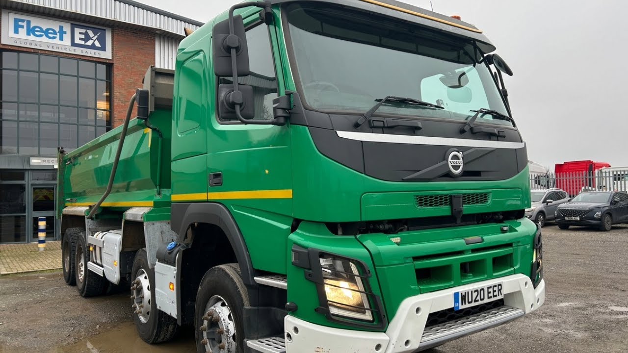 VOLVO FMX420 *EURO 6* 8X4 STEEL TIPPER 2020 – WU20 EER