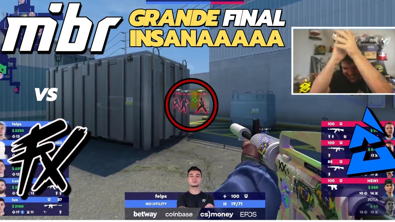 JOG&Atilde;O HIST&Oacute;RICO NA FINAL!!🔥MIBR vs FLUXO - BLAST Premier Fall - CSGO | GAULES E MCH (MAP 3 DECISIVO)