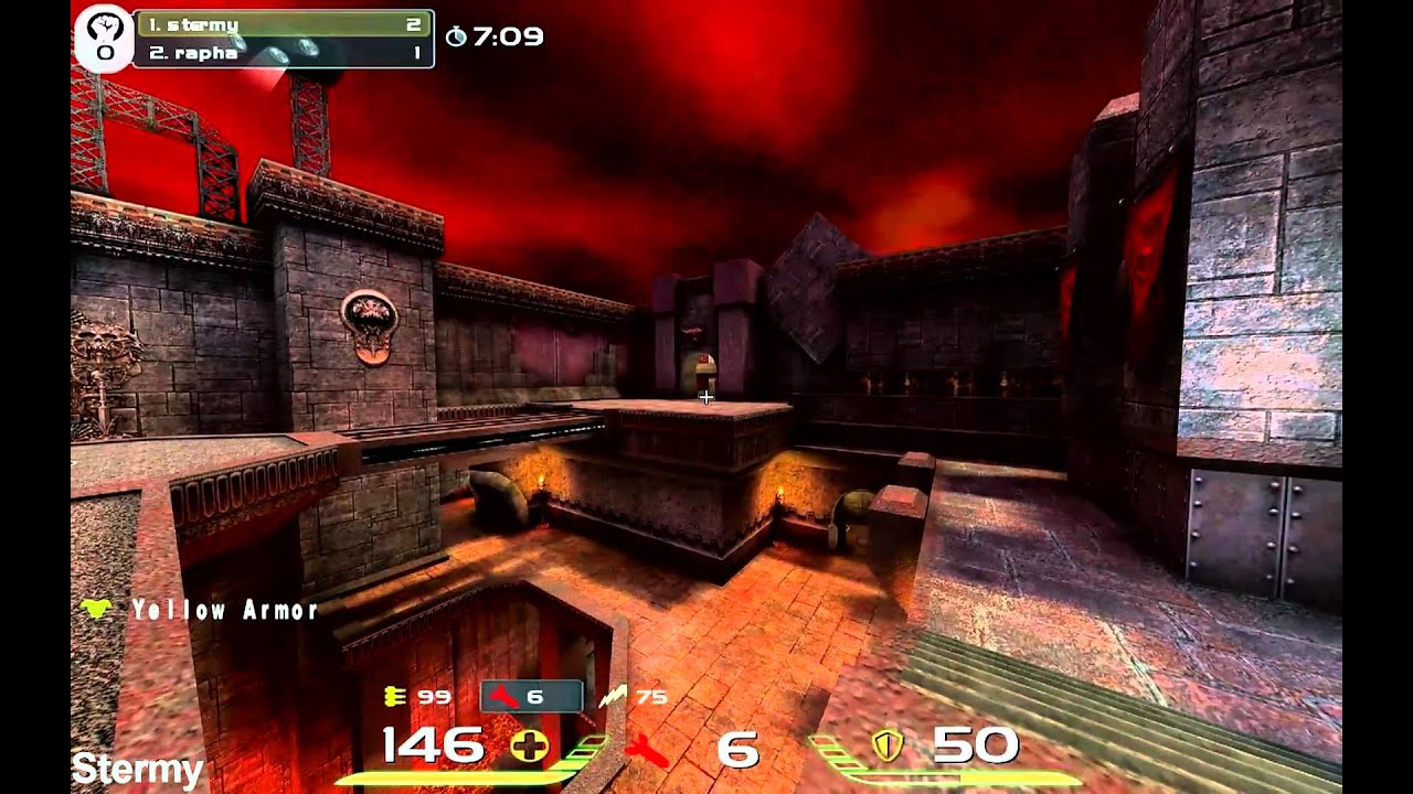 Rapha vs Stermy QuakeLive QuakeCon 2010 WB Semifinal Map1 dm13 Part 1