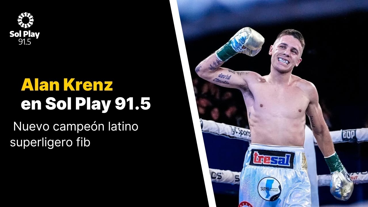 ALAN CRENZ ES EL NUEVO CAMPEÓN LATINO SUPERLIGERO FIB
