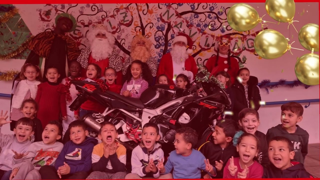 ¡¡¡Y llegaron los Reyes Magos y Papá Noel!!!