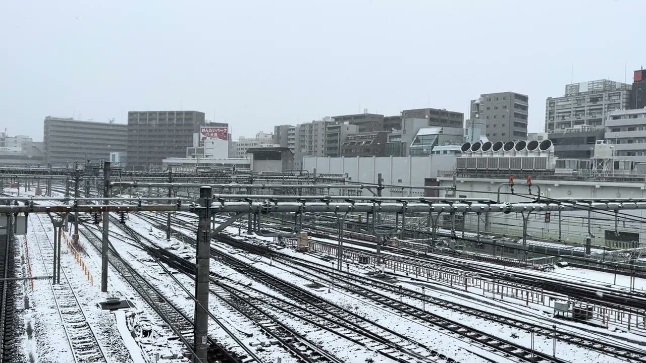 2026年2月8日雪の上野駅#上野駅