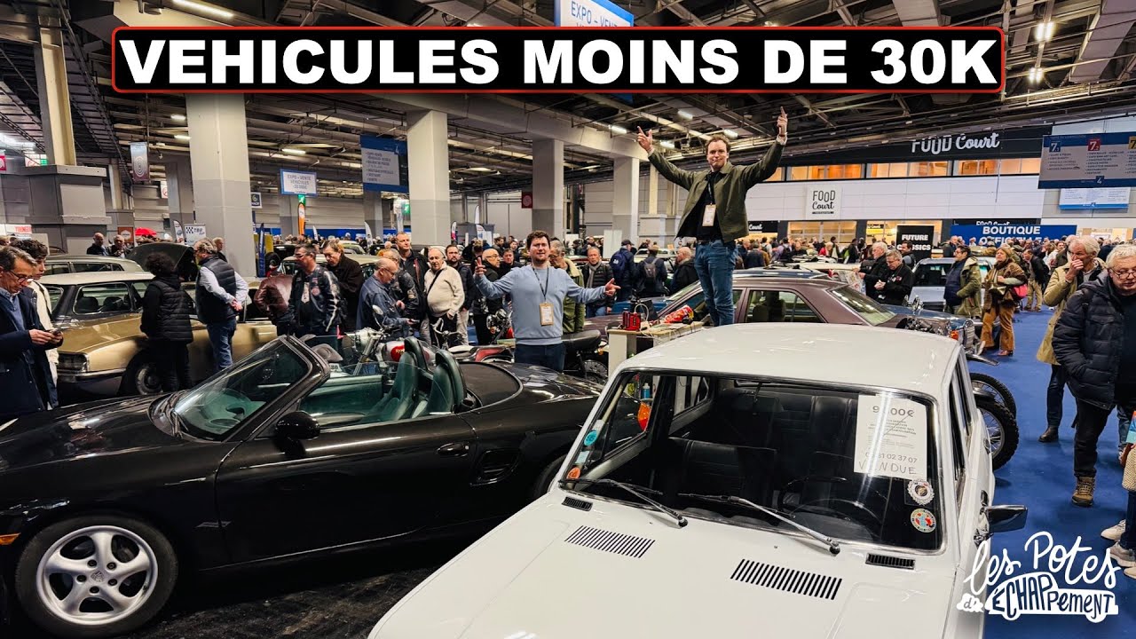 Rétromobile 2026 : les PLUS BELLES autos à moins de 30 000€ (Hall 4) 🔥