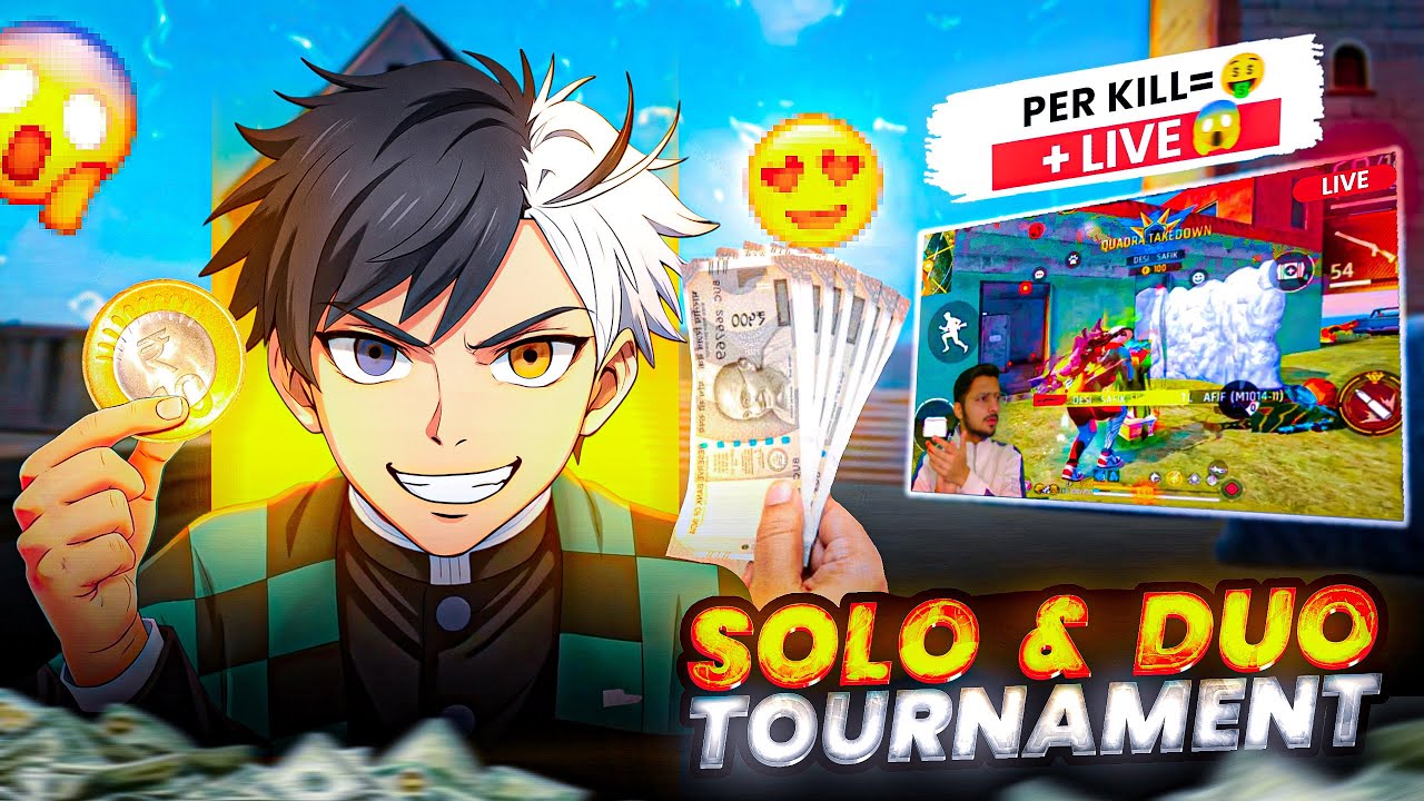Play live match 😳 Earning 1000₹INR 🤯 || Play solo duo match 👾|| #freefire #gameplay 