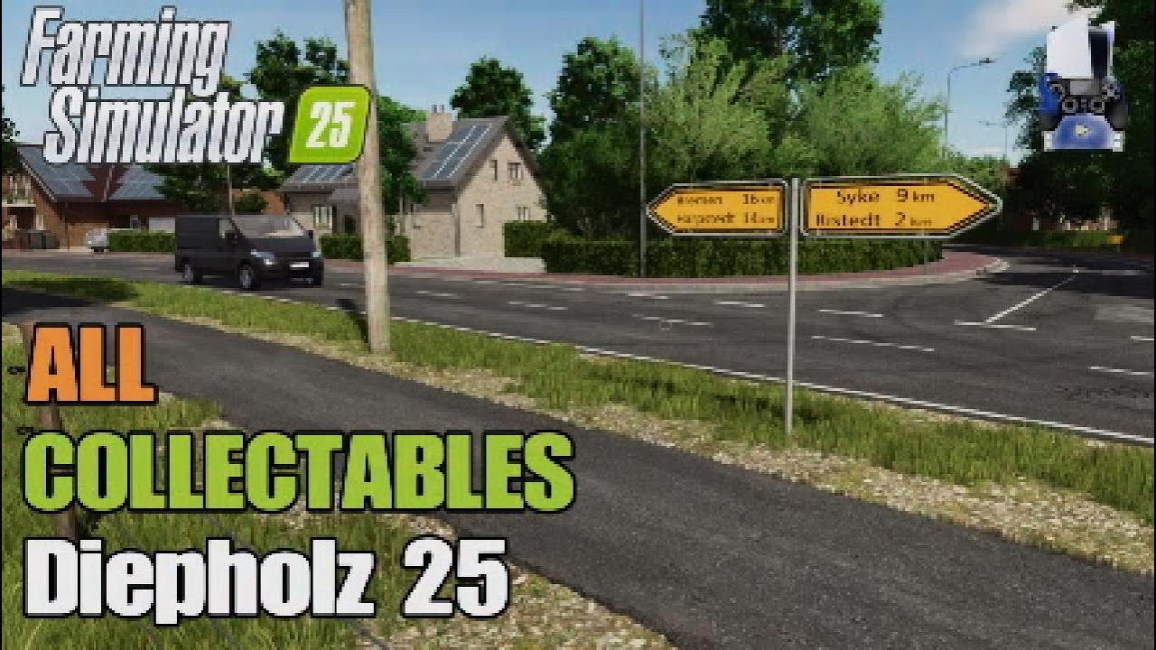 Collectables Diepholz 25 | FS25 | Console | Earn extra money | All 50 Collectables