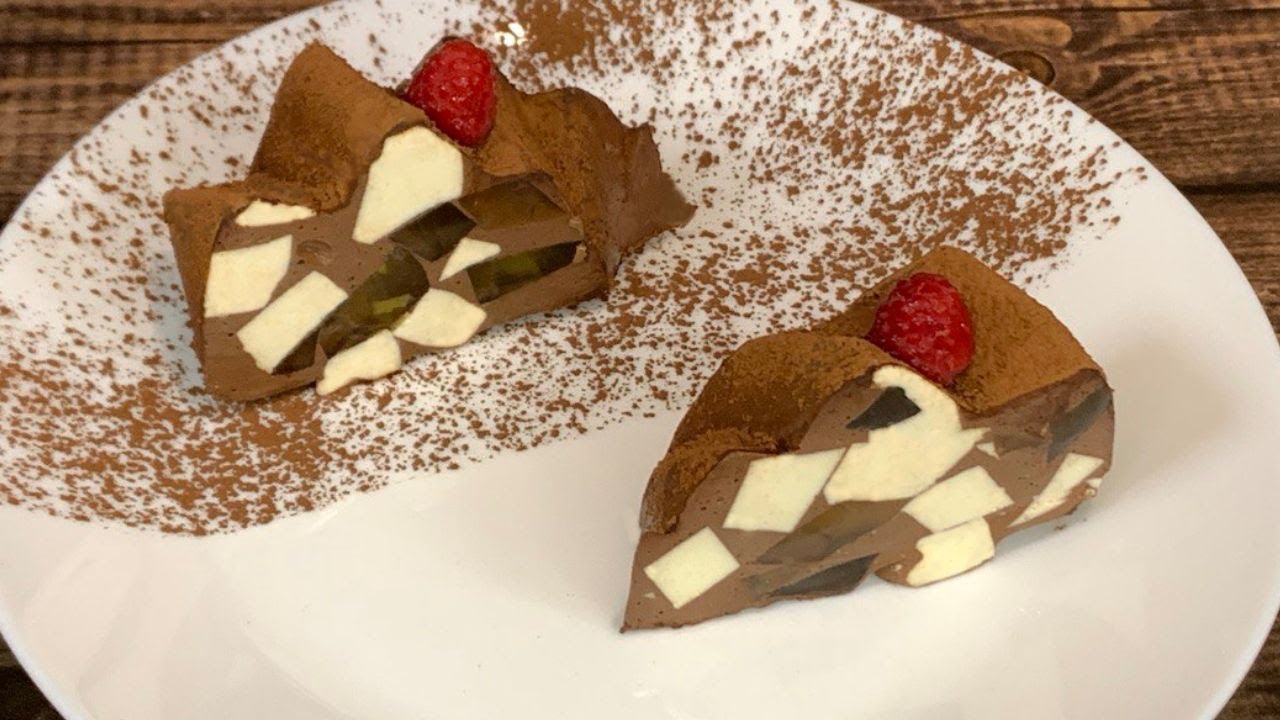 🎂 ШОКОЛАДНЫЙ ТОРТ БИТОЕ СТЕКЛО без выпечки! ЛУЧШИЙ желейный торт РЕЦЕПТ!!! Кулинария СВОИМИ РУКАМИ