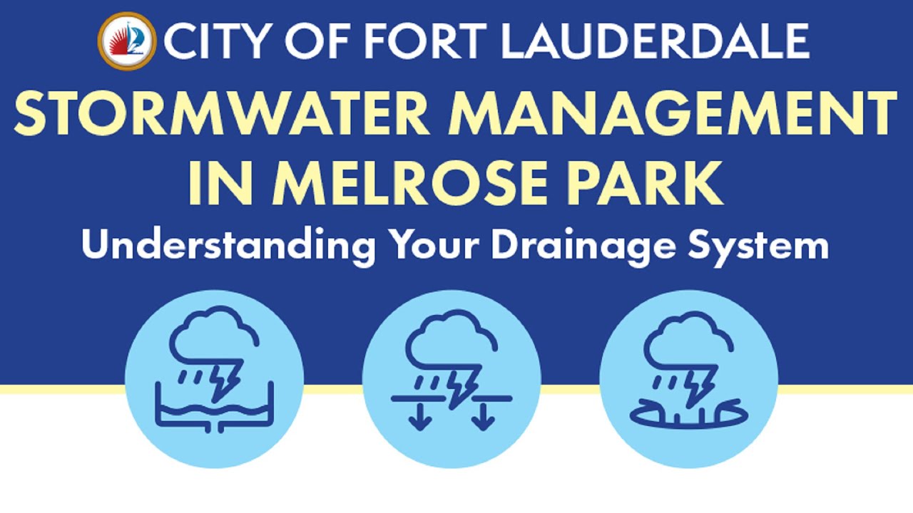 Stormwater Management in Melrose Park – Understanding Your Drainage System