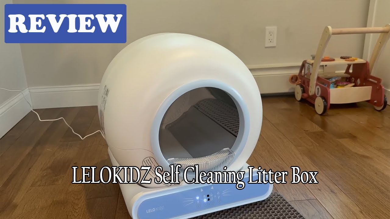 LELOKIDZ Self Cleaning Litter Box Review - See Before You Buy