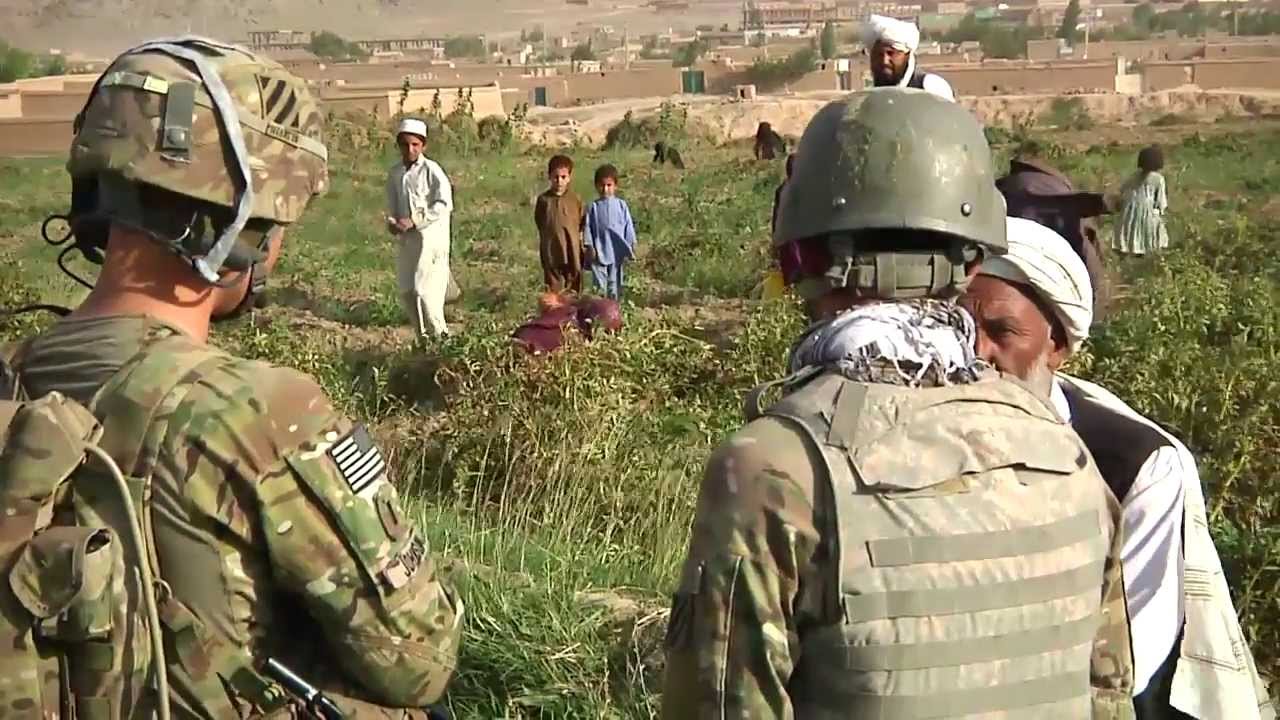 Searching The Green Zone In Afghanistan