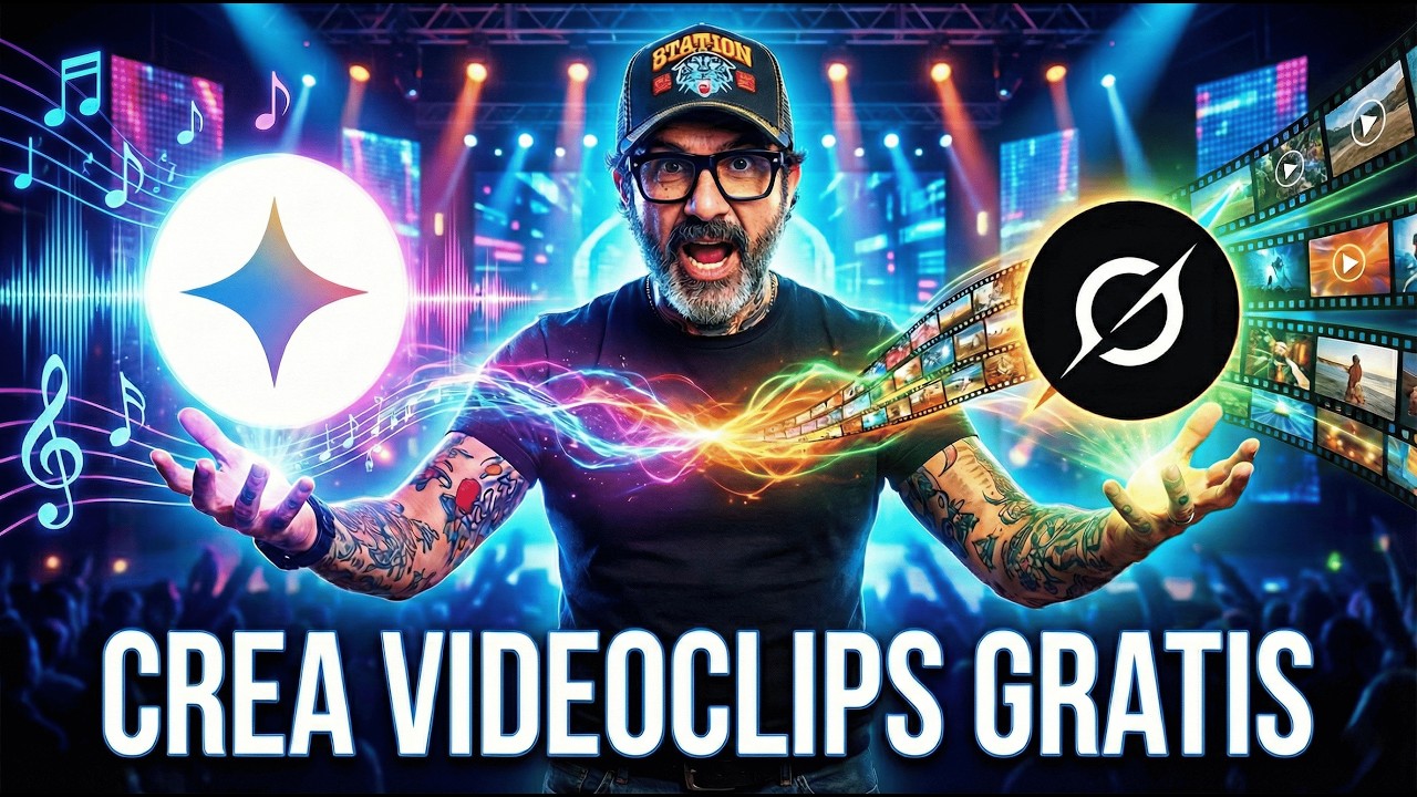 Creé un AGENTE IA que hace Videoclips de CINE Gratis (Gemini + Grok)