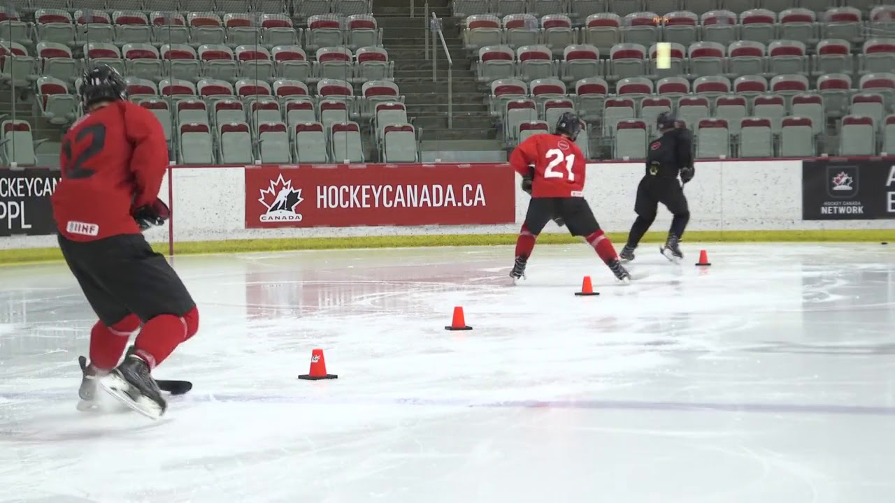 HCN Drill of the Month: Puck Control - Half Ice Lanes