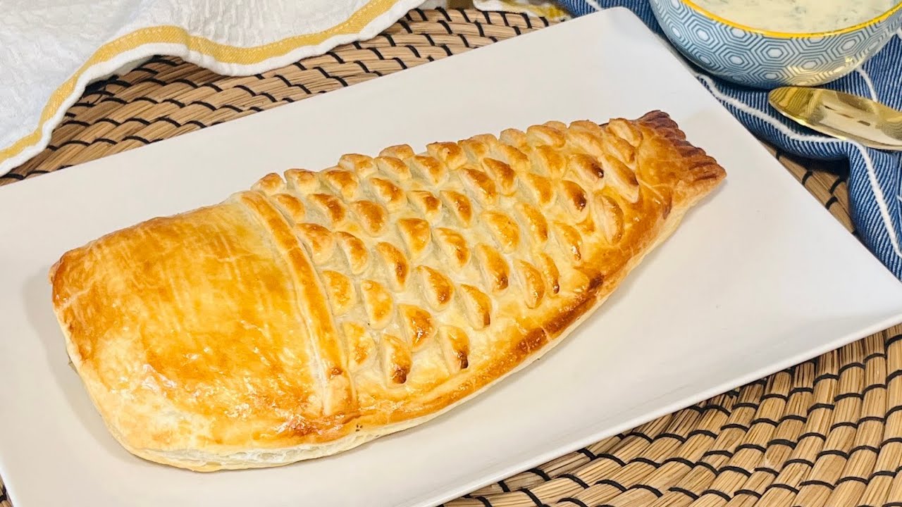 Esta LUBINA EN HOJALDRE se va convertir en tu RECETA favorita de la NAVIDAD