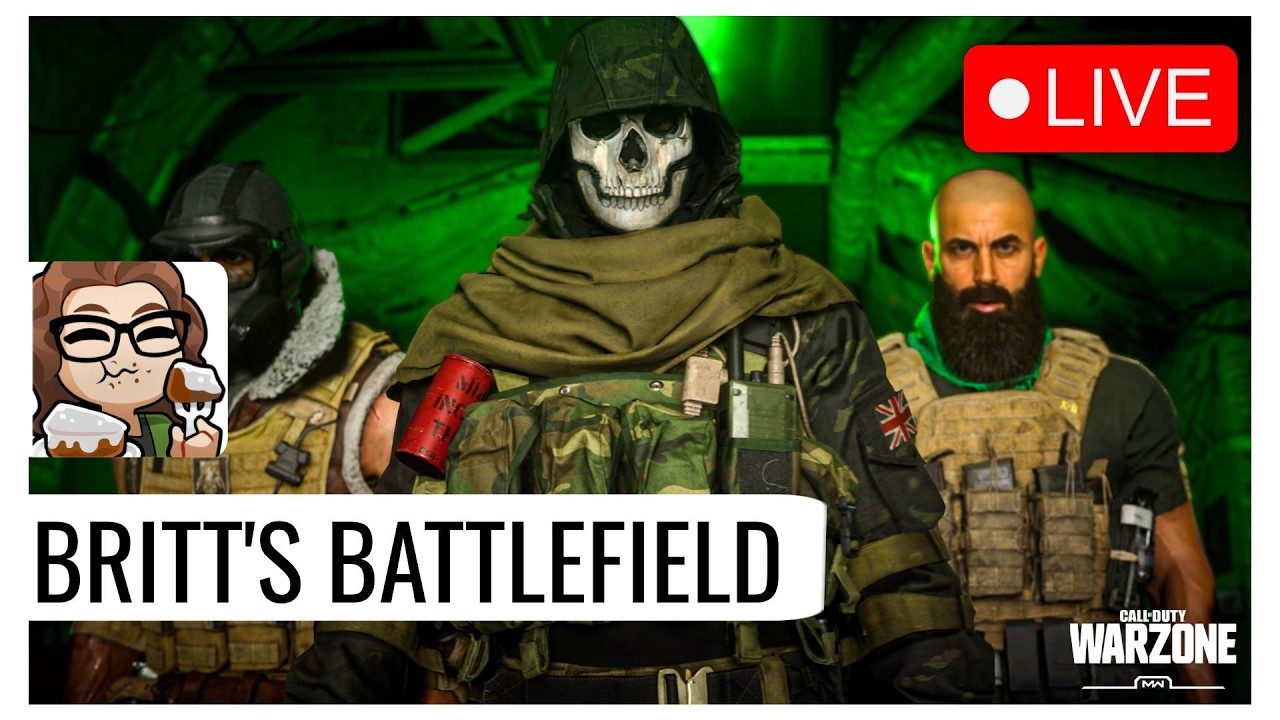 This Is Britt's Battlefield | Warzone W/The Gang