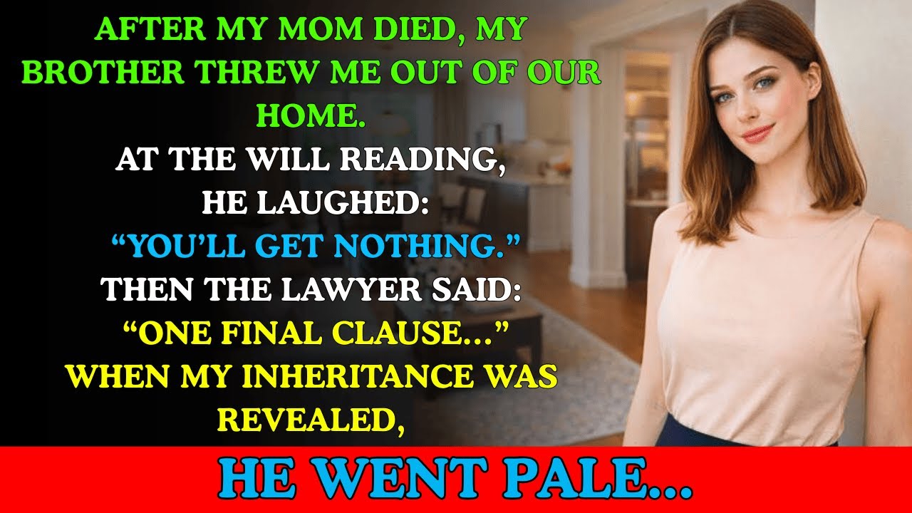 My Brother Locked Me Out After Our Parent’s Funeral — Then the Lawyer Opened the Will…