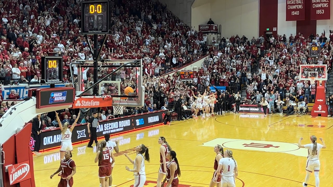 Final Minutes- Indiana Women's Basketball advances to Sweet Sixteen (3/25/24)