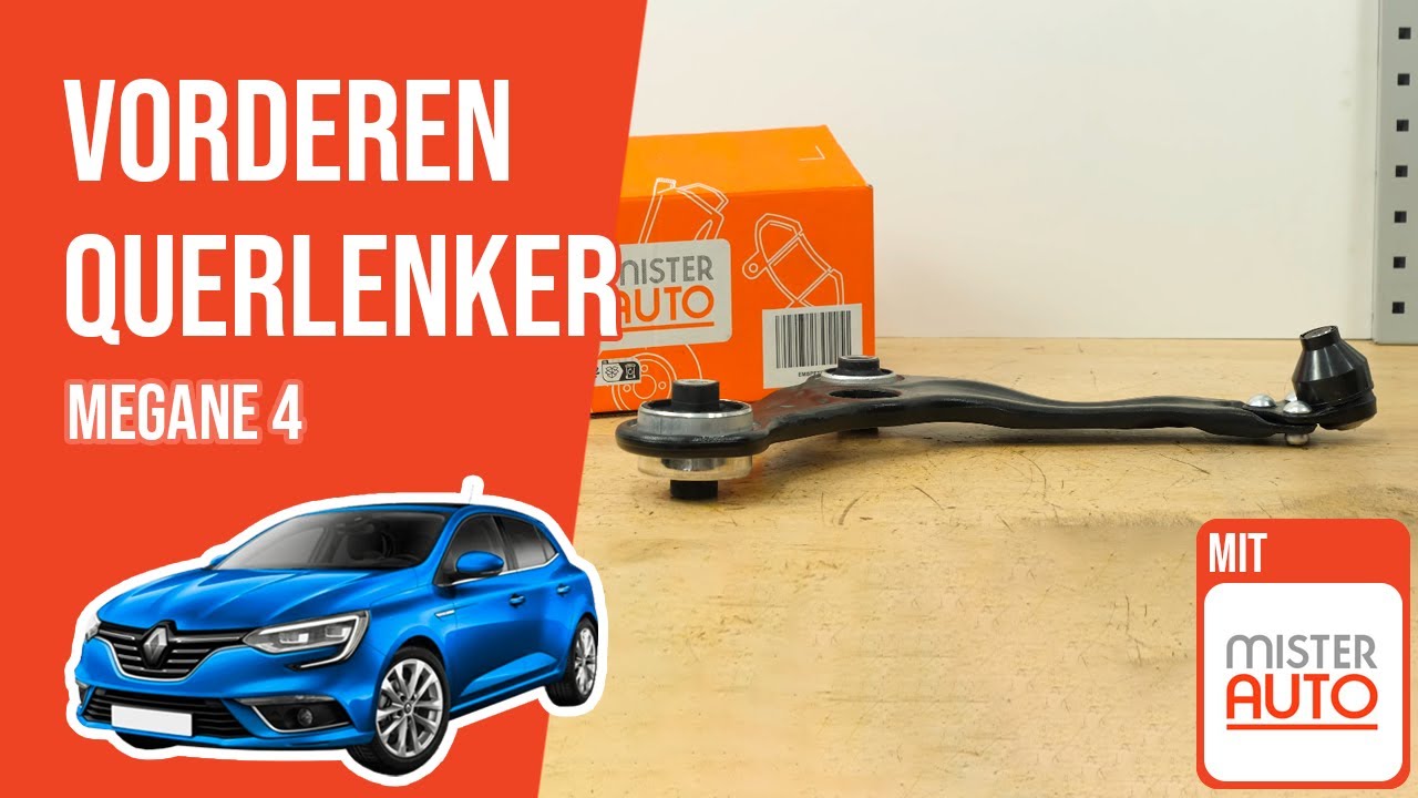 Wie Megane 4 Dreieckslenker wechseln 🚗