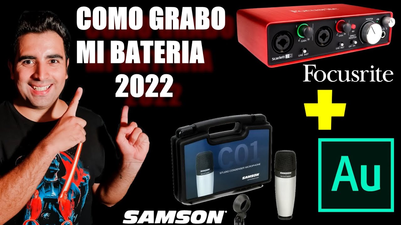 Todo Lo Que Uso Para Grabar Mi Bateria (2022)