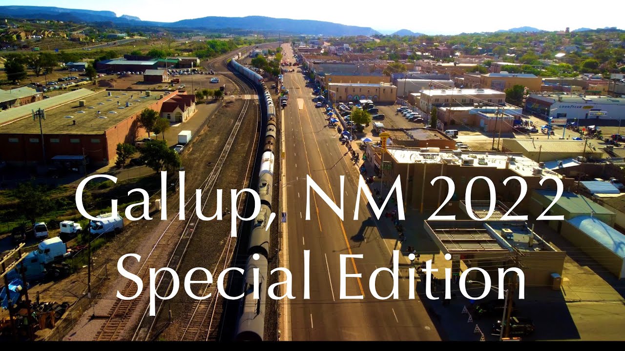 Gallup, NM 2022 100th Intertribal Ceremonial Special Edition (Drone footage 4k) Part 1
