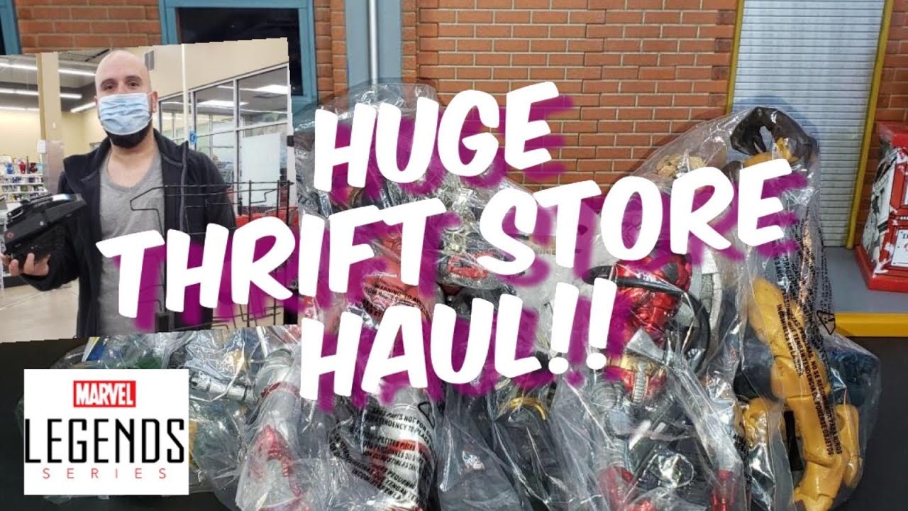 First Thrift Store Haul of 2021 | MARVEL LEGENDS | Retro Toys | Toybiz | Thrift Store Finds!