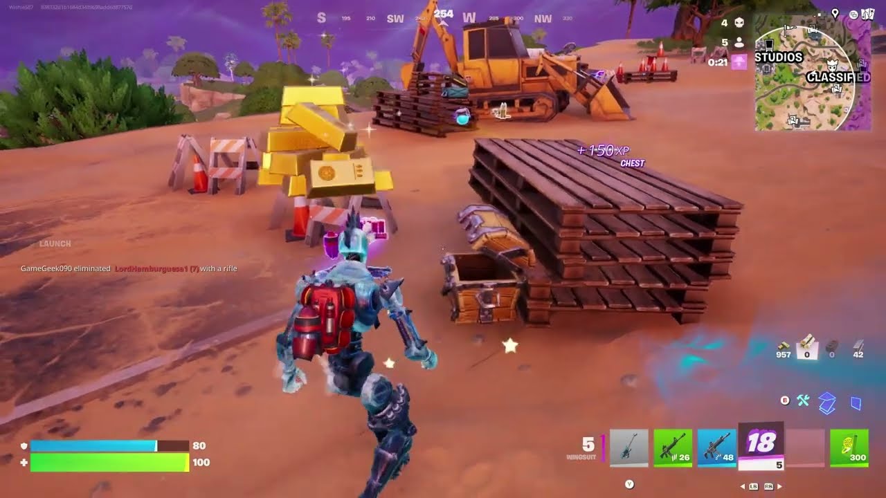 2ND PLACE AFTER A PERFECT RUN #battleroyalefortnite