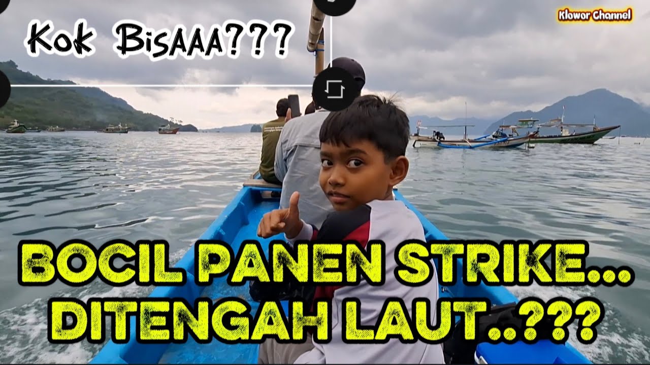 KOK BISAA..!! BOCIL MANCING TANPA UMPAN STRIKE TERUSS..???||Diary Campervan.