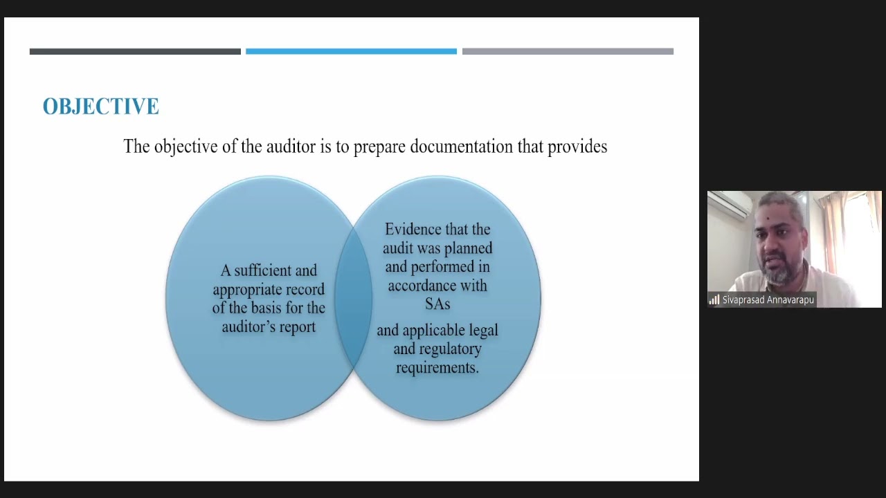 Webinar on “Audit Documentation & Use of Excel for Data Analysis for Enhancing Audit...- 11092024