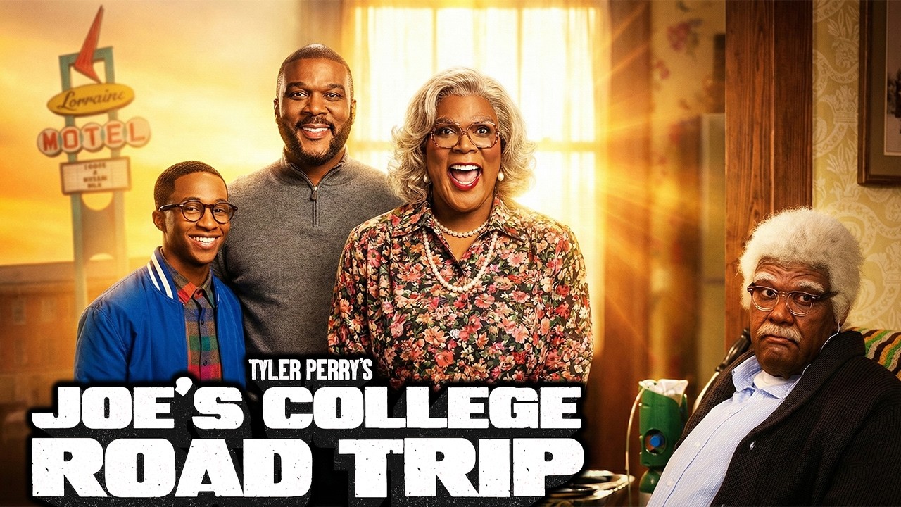 Joe's College Road Trip 2026 Movie | Tyler Perry | Jermaine Harris | Amber Reign Smi | Review & Fact